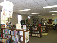 Inside the Pleasant Grove Public Library 
